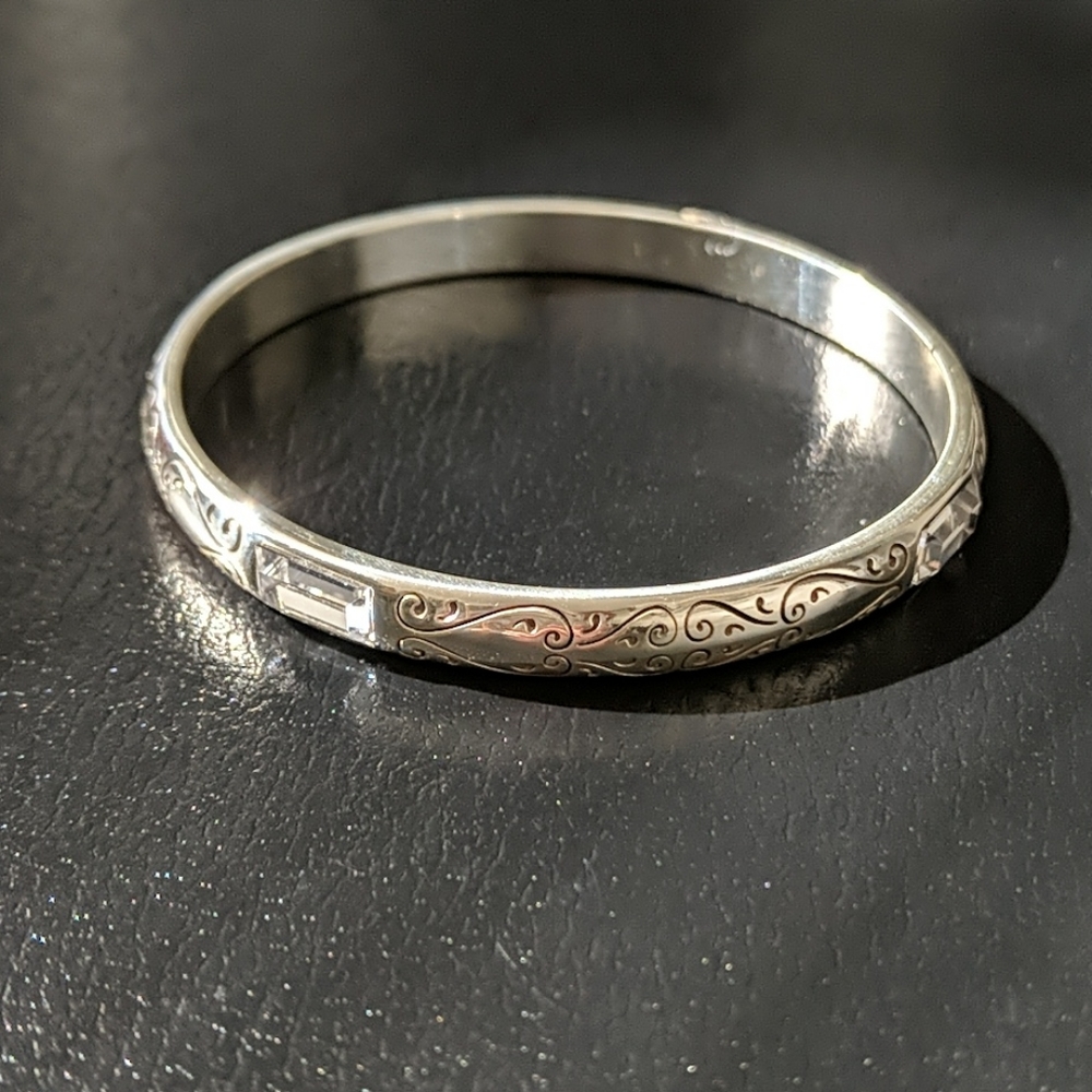 Brighton silver bangle bracelet